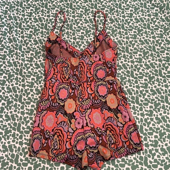 Zara Colorful Floral Knit Romper - Picture 5 of 7